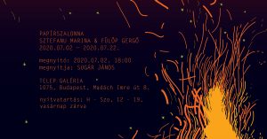 paperbacon exhibiton marina sztefanu gergo fulop telep gallery budapest installation contemporary art independent artist hungary invitation