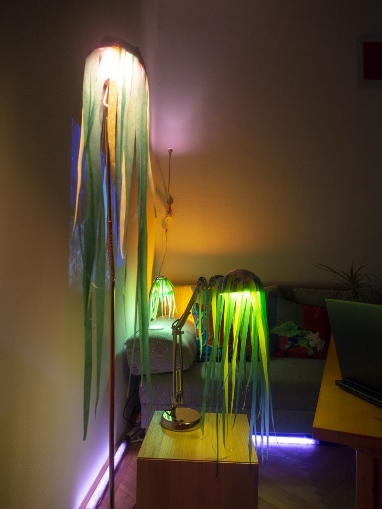 lamp grove gergo fulop artist environment installation kavics attachment contemporary art underground independent budapest